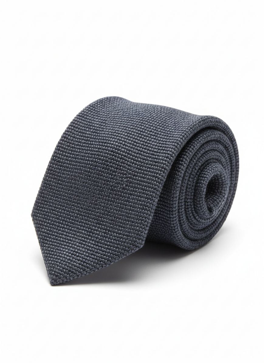 Textured Silk Knit Tie